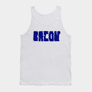 Blue Bacon Tank Top